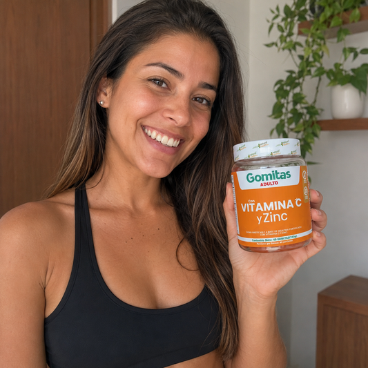 Gomitas con vitamina c + zinc: "Potente escudo para tu sistema inmune"