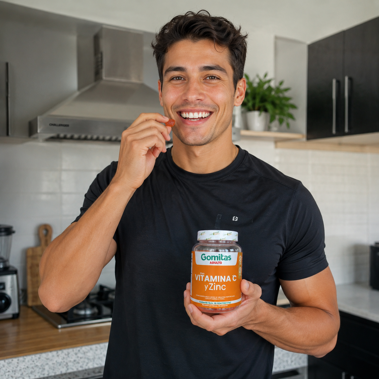 Gomitas con vitamina c + zinc: "Potente escudo para tu sistema inmune"