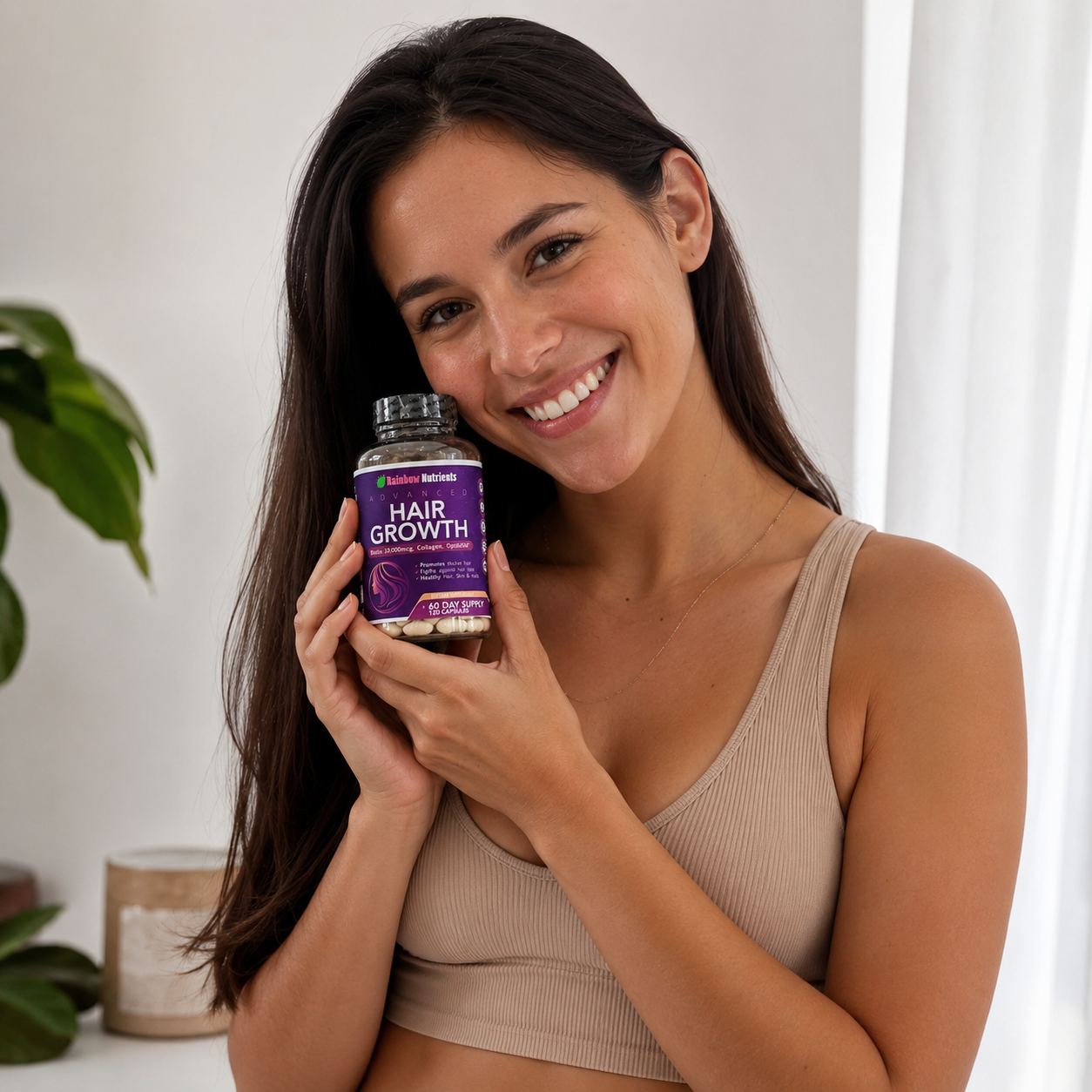 HAIR GROWTH:  Estimula el crecimiento capilar natural